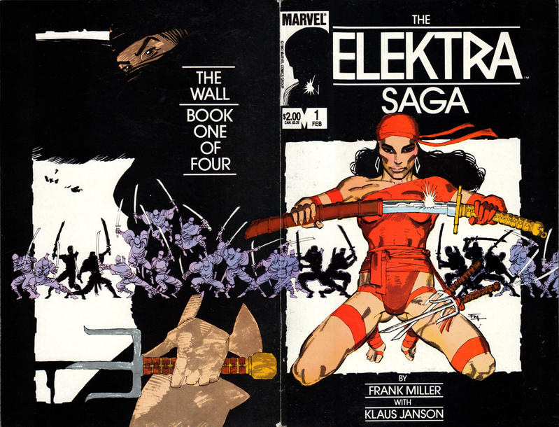 Cover for The Elektra Saga (Marvel, 1984 series) #1