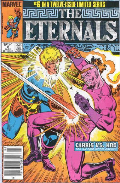 Cover for Eternals (Marvel, 1985 series) #6 [Canadian]