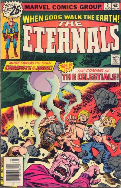 Cover for The Eternals (Marvel, 1976 series) #2 [25¢]