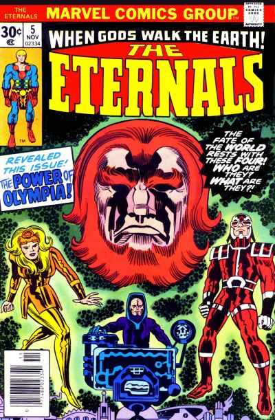 Cover for The Eternals (Marvel, 1976 series) #5 [Regular Edition]