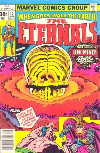 Cover for The Eternals (Marvel, 1976 series) #12 [30¢]