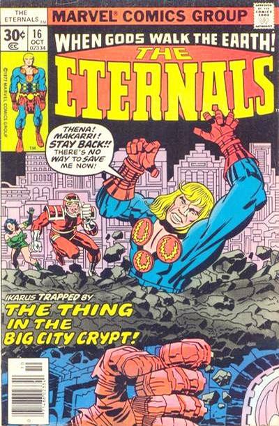 Cover for The Eternals (Marvel, 1976 series) #16 [30¢]