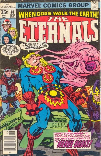 Cover for The Eternals (Marvel, 1976 series) #18 [Regular Edition]