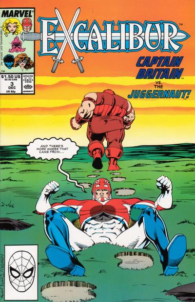 Cover for Excalibur (Marvel, 1988 series) #3 [Direct]