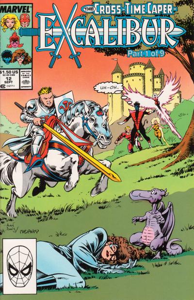 Cover for Excalibur (Marvel, 1988 series) #12 [Direct]