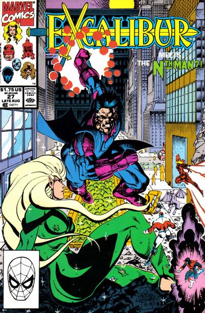 Cover for Excalibur (Marvel, 1988 series) #27 [Direct]