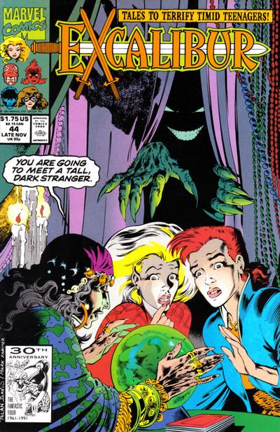 Cover for Excalibur (Marvel, 1988 series) #44 [Direct]