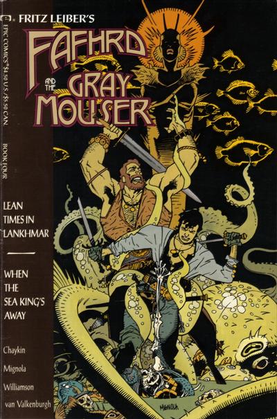Cover for Fafhrd and the Gray Mouser (Marvel, 1990 series) #4