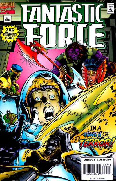 Cover for Fantastic Force (Marvel, 1994 series) #2 [Direct Edition]