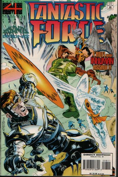 Cover for Fantastic Force (Marvel, 1994 series) #8