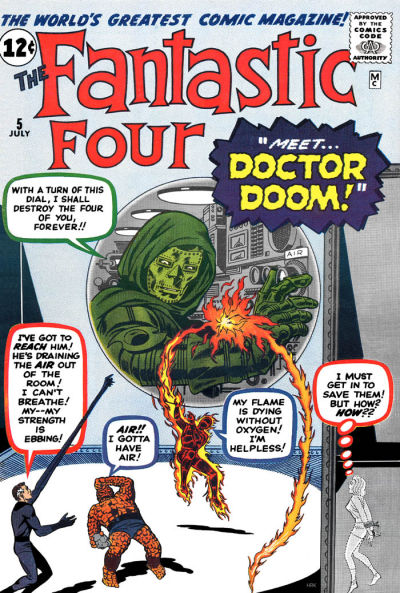 Cover for Fantastic Four (Marvel, 1961 series) #5 [Regular Edition]