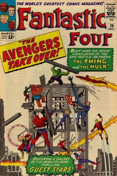 Cover for Fantastic Four (Marvel, 1961 series) #26 [Regular Edition]