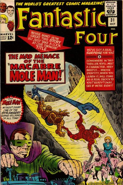 Cover for Fantastic Four (Marvel, 1961 series) #31 [Regular Edition]