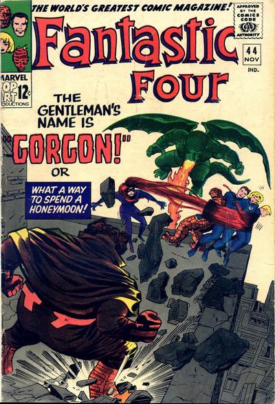 Cover for Fantastic Four (Marvel, 1961 series) #44 [Regular Edition]