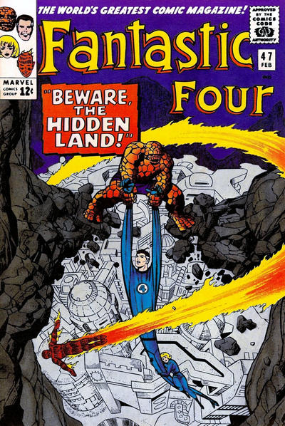 Cover for Fantastic Four (Marvel, 1961 series) #47 [Regular Edition]