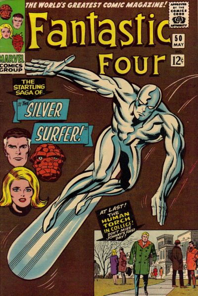 Cover for Fantastic Four (Marvel, 1961 series) #50 [Regular Edition]