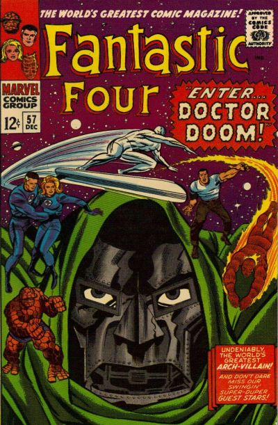 Cover for Fantastic Four (Marvel, 1961 series) #57 [Regular Edition]