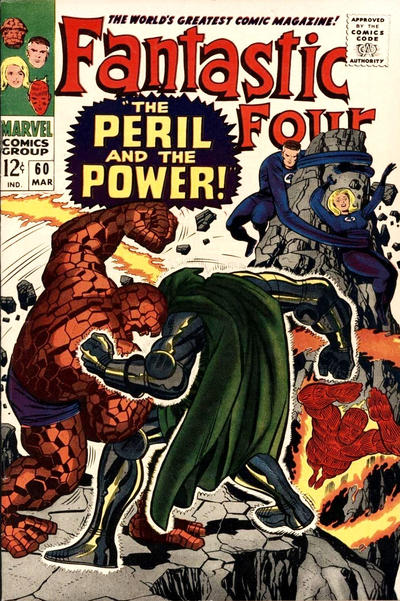 Cover for Fantastic Four (Marvel, 1961 series) #60