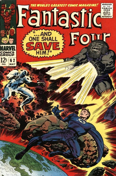 Cover for Fantastic Four (Marvel, 1961 series) #62