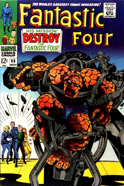 Cover for Fantastic Four (Marvel, 1961 series) #68