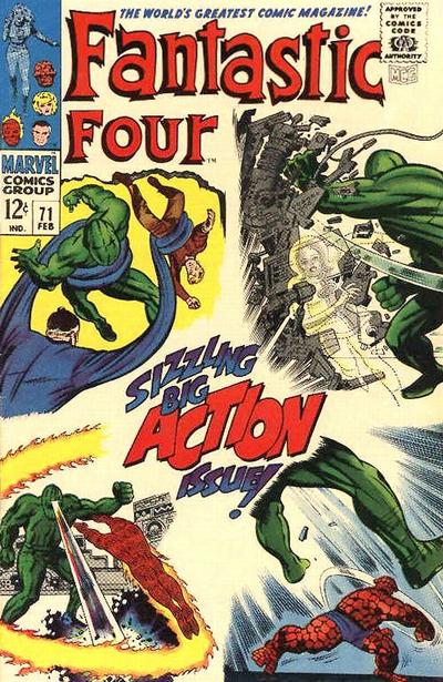 Cover for Fantastic Four (Marvel, 1961 series) #71