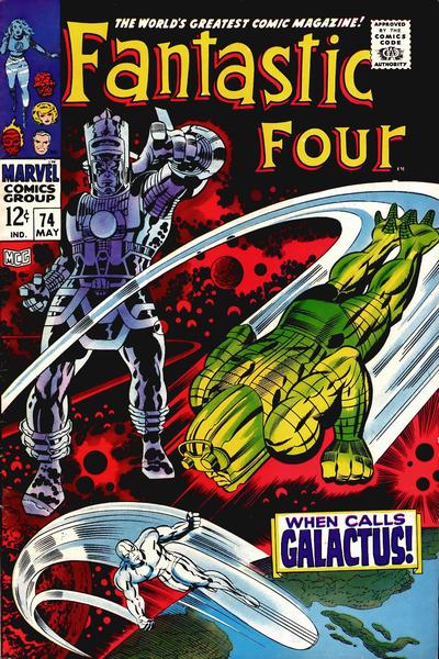 Cover for Fantastic Four (Marvel, 1961 series) #74