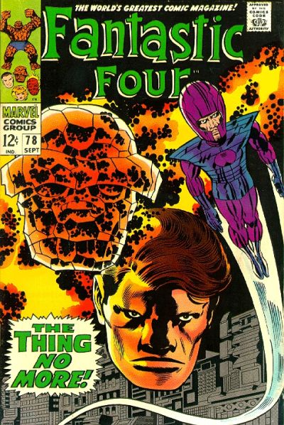 Cover for Fantastic Four (Marvel, 1961 series) #78