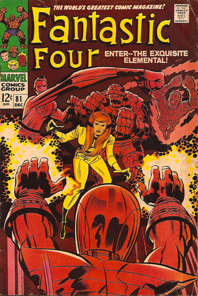Cover for Fantastic Four (Marvel, 1961 series) #81