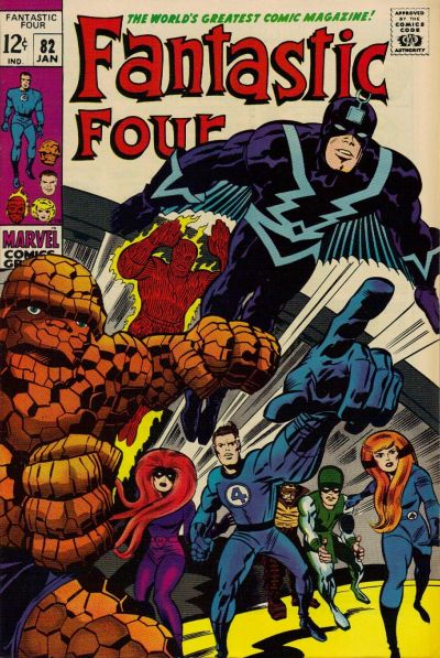 Cover for Fantastic Four (Marvel, 1961 series) #82