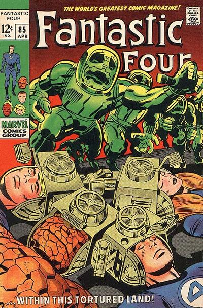 Cover for Fantastic Four (Marvel, 1961 series) #85