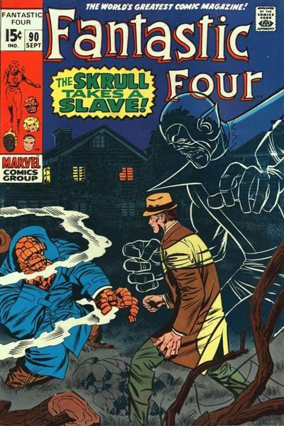 Cover for Fantastic Four (Marvel, 1961 series) #90