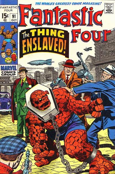 Cover for Fantastic Four (Marvel, 1961 series) #91