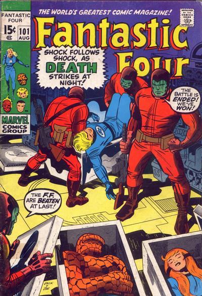 Cover for Fantastic Four (Marvel, 1961 series) #101