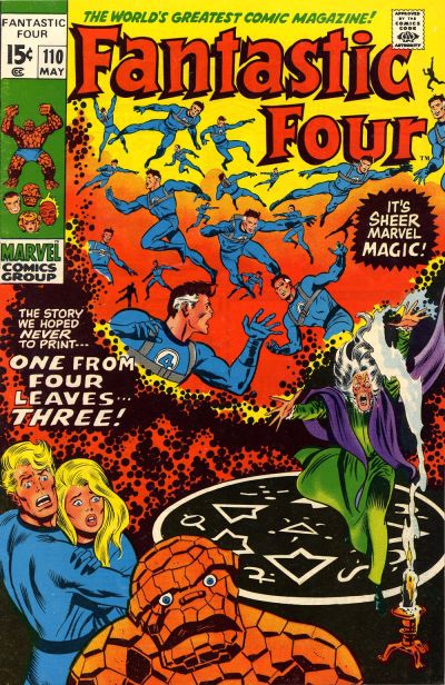 Cover for Fantastic Four (Marvel, 1961 series) #110