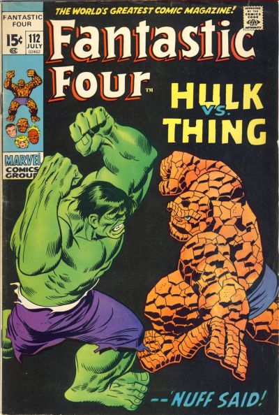 Cover for Fantastic Four (Marvel, 1961 series) #112