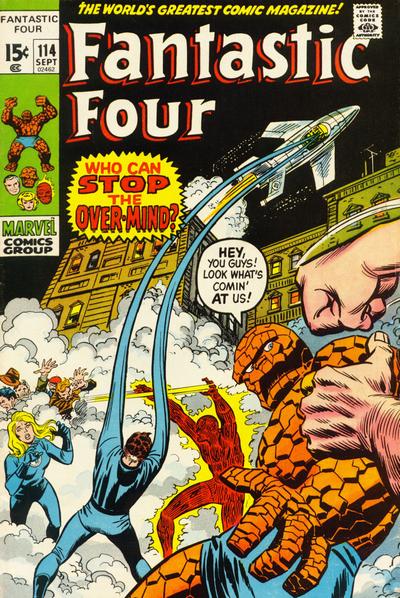 Cover for Fantastic Four (Marvel, 1961 series) #114