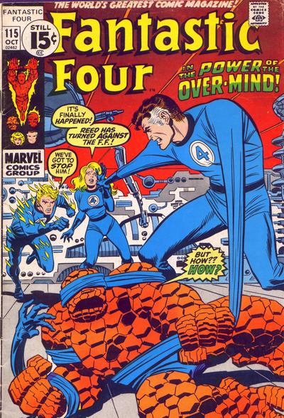 Cover for Fantastic Four (Marvel, 1961 series) #115