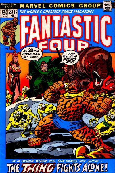 Cover for Fantastic Four (Marvel, 1961 series) #127
