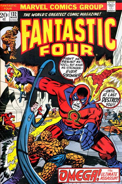 Cover for Fantastic Four (Marvel, 1961 series) #132
