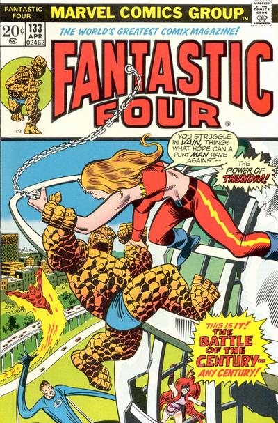 Cover for Fantastic Four (Marvel, 1961 series) #133