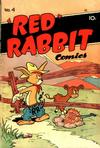 Cover for "Red" Rabbit Comics (Dearfield Publishing Co., 1947 series) #4
