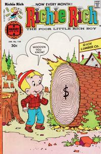 Cover for Richie Rich (Harvey, 1960 series) #150