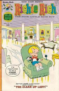 Cover Thumbnail for Richie Rich (Harvey, 1960 series) #153