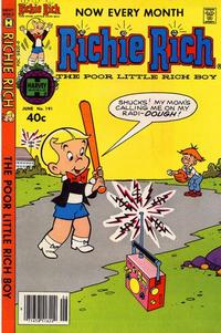 Cover for Richie Rich (Harvey, 1960 series) #191
