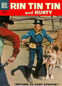 Cover Thumbnail for Rin Tin Tin and Rusty (Dell, 1957 series) #25