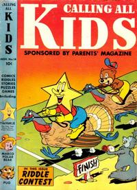 Cover Thumbnail for Calling All Kids (Parents' Magazine Press, 1945 series) #14