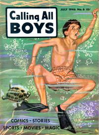 Cover Thumbnail for Calling All Boys (Parents' Magazine Press, 1946 series) #6