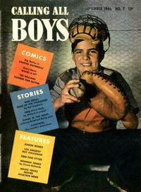 Cover Thumbnail for Calling All Boys (Parents' Magazine Press, 1946 series) #7