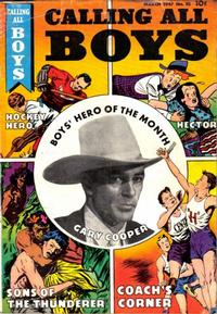 Cover Thumbnail for Calling All Boys (Parents' Magazine Press, 1946 series) #10