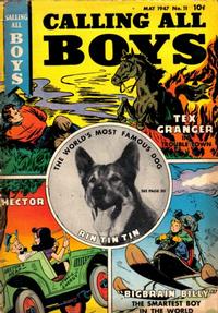 Cover Thumbnail for Calling All Boys (Parents' Magazine Press, 1946 series) #11